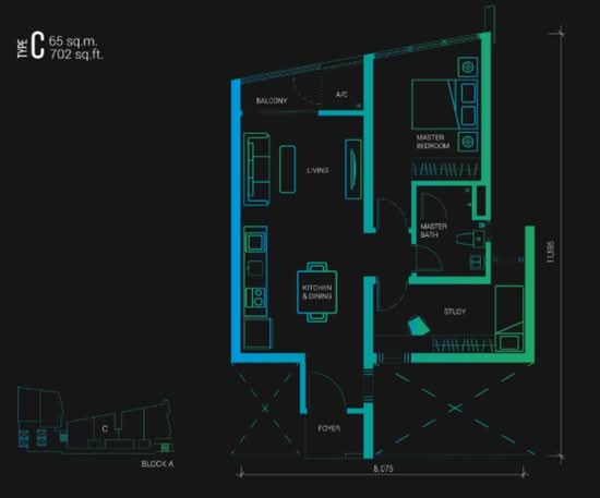 Continew - Floor Plan - iProperty.com.my