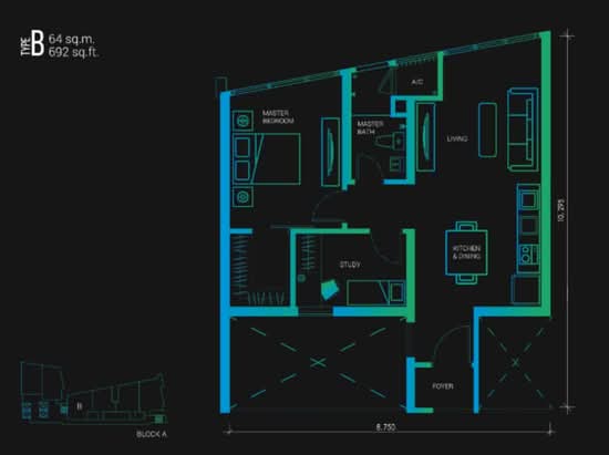 Continew - Floor Plan - iProperty.com.my