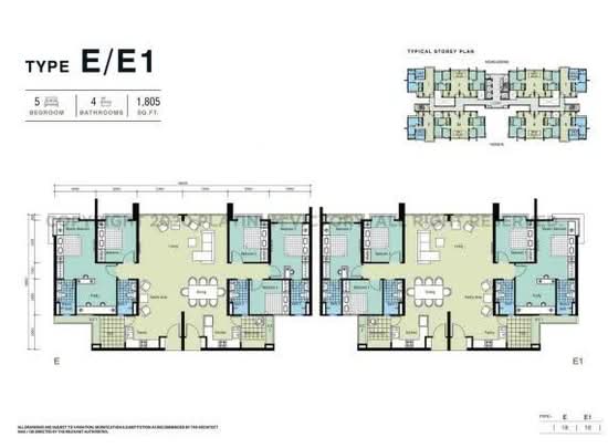 Berlian Setapak Residency - Floor Plan - iProperty.com.my