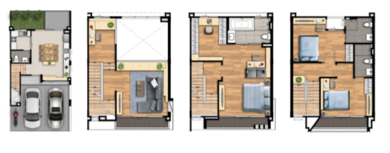 Nirvana Define Srinakarin-Rama 9 : เนอวานา ดีฟายน์ ศรีนครินทร์-พระราม 9 - Floor Plan