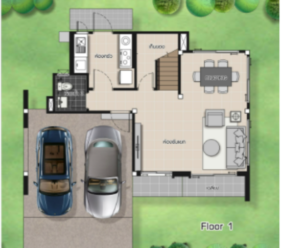 Casa Premium On Nut-Wongwaen : คาซ่า พรีเมี่ยม อ่อนนุช-วงแหวน  - Floor Plan