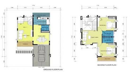 Boonfa Grand Home 2 : บุญฟ้าแกรนด์โฮม 2 - Floor Plan