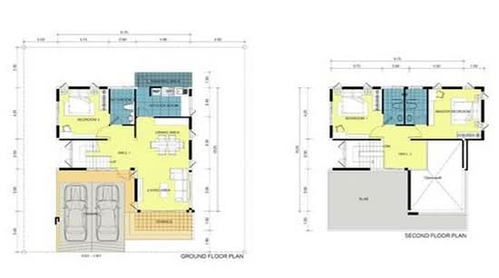 Boonfa Grand Home 2 : บุญฟ้าแกรนด์โฮม 2 - Floor Plan