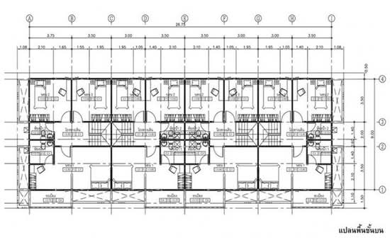 Boonfa Grand Home 2 : บุญฟ้าแกรนด์โฮม 2 - Floor Plan