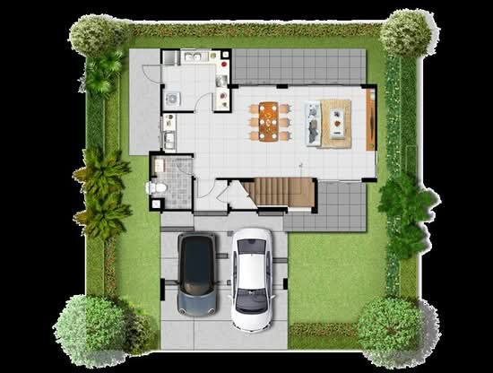 Ploenchit Collina : เพลินจิต คอลลิน่า - Floor Plan