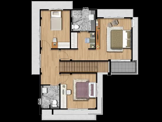 Ploenchit Collina : เพลินจิต คอลลิน่า - Floor Plan