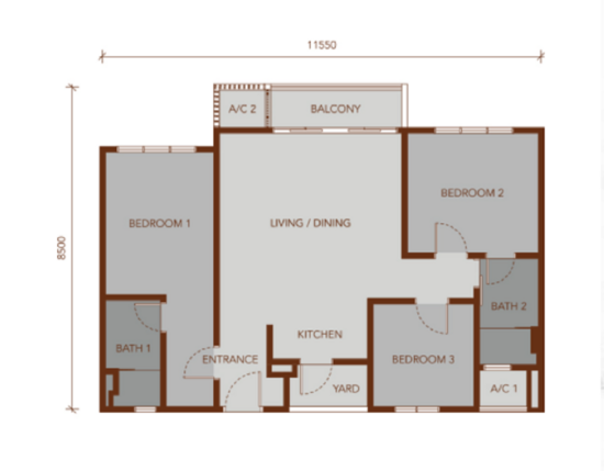 Trion 2 @ KL - Floor Plan - iProperty.com.my