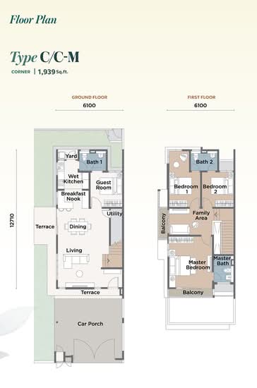 Verna Terrace Homes @ Serene Heights,Bangi South - Floor Plan - iProperty.com.my
