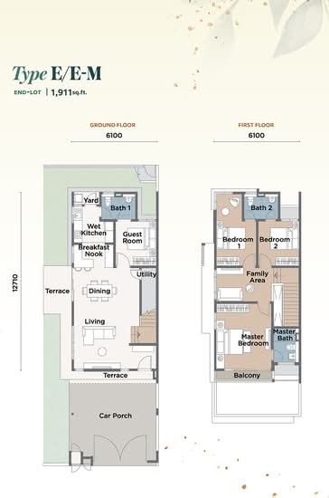 Verna Terrace Homes @ Serene Heights,Bangi South - Floor Plan - iProperty.com.my