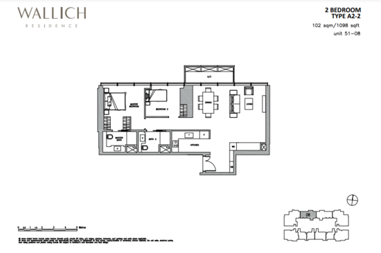 Wallich Residence - Floor Plan