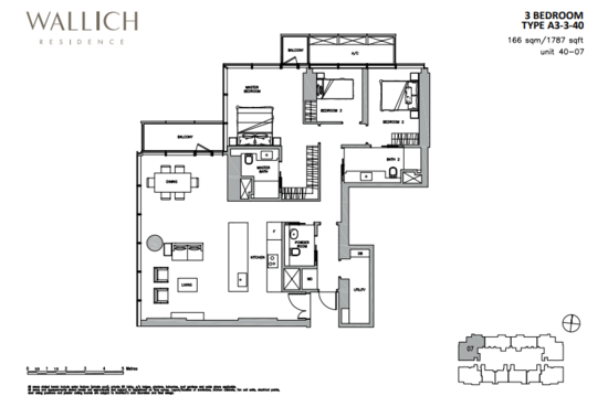 Wallich Residence - Floor Plan