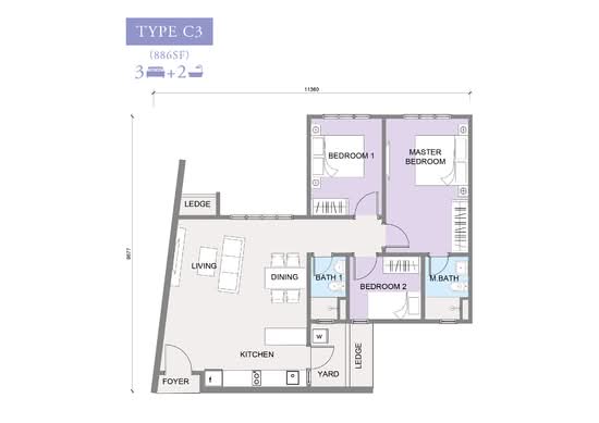 Seiring Residensi - Floor Plan - iProperty.com.my