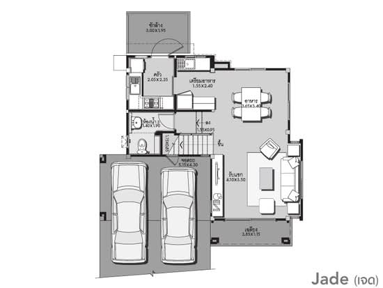 Baan Nantawan Srinakarin : บ้านนันทวัน ศรีนครินทร์ - Floor Plan