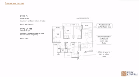 Parc Central Residences - Floor Plan