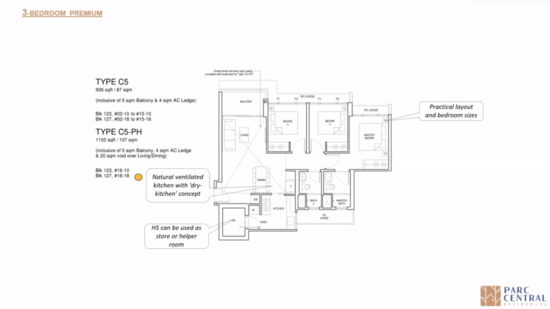 Parc Central Residences - Floor Plan