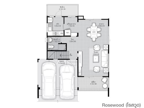 Baan Pruklada Suvarnabhumi - Floor Plan