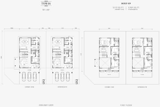 Norton Garden Bungalow @ Eco Grandeur - Floor Plan - iProperty.com.my