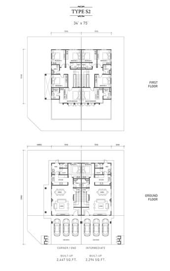 Norton Garden Semi D @ Eco Grandeur - Floor Plan - iProperty.com.my