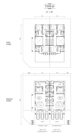 Norton Garden Semi D @ Eco Grandeur - Floor Plan - iProperty.com.my