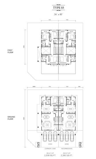 Norton Garden Semi D @ Eco Grandeur - Floor Plan - iProperty.com.my