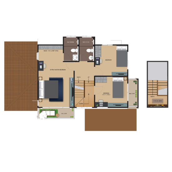 Villa Nova Teparak - Floor Plan