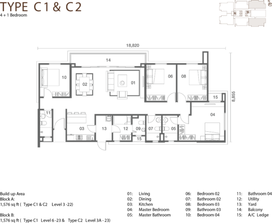 Amansuri Residences - Floor Plan - iProperty.com.my