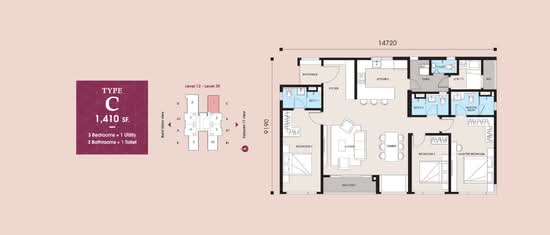 Tropicana Miyu - Floor Plan - iProperty.com.my