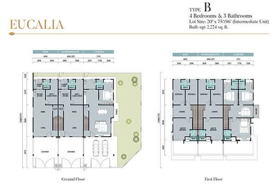 Eucalia @ Impiana Bayu 3B2 - Floor Plan - iProperty.com.my