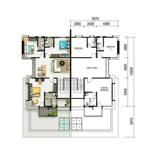 Crescent Dew - Floor Plan - iProperty.com.my