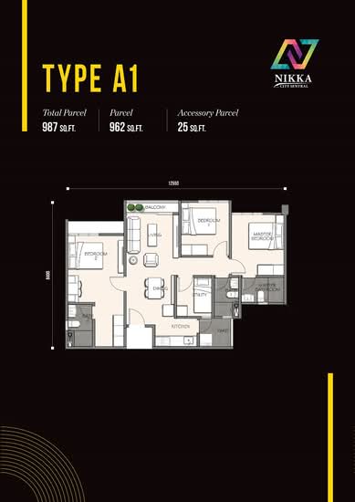 Nikka Residence - Floor Plan - iProperty.com.my