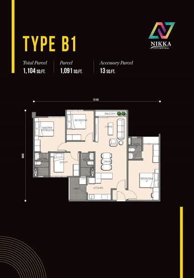 Nikka Residence - Floor Plan - iProperty.com.my