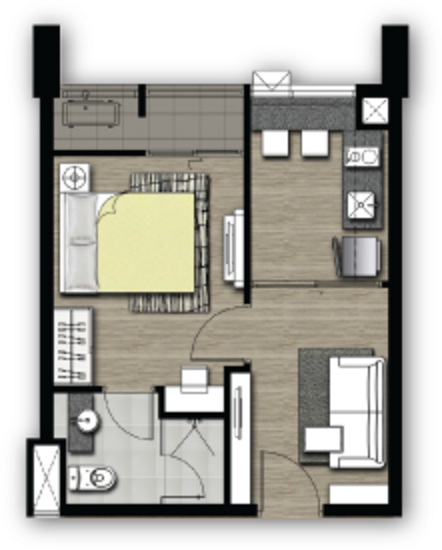 Grene Chaengwattana : กรีเน่ แจ้งวัฒนะ - Floor Plan