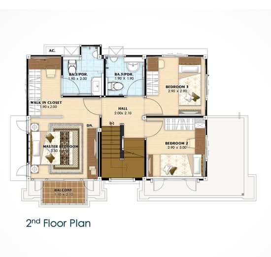 Perfect Place Ramkhamhaeng-Suvannabhumi 2 : เพอร์เฟค เพลส รามคำแหง-สุวรรณภูมิ 2 - Floor Plan