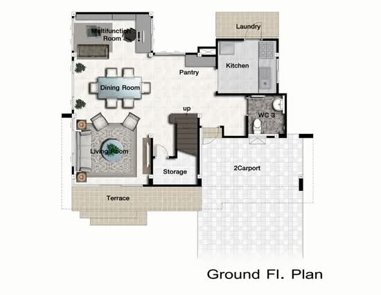Perfect Place Ramkhamhaeng-Suvannabhumi 2 : เพอร์เฟค เพลส รามคำแหง-สุวรรณภูมิ 2 - Floor Plan