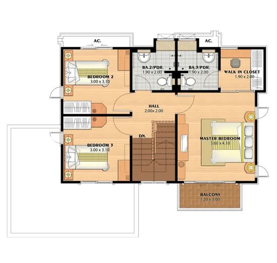 Perfect Place Ramkhamhaeng-Suvannabhumi 2 : เพอร์เฟค เพลส รามคำแหง-สุวรรณภูมิ 2 - Floor Plan