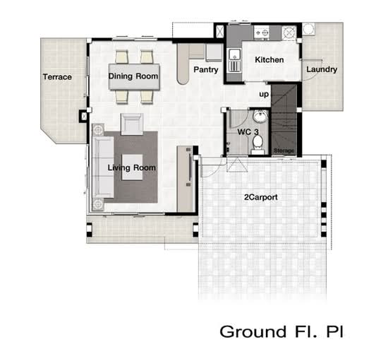 Perfect Place Ramkhamhaeng-Suvannabhumi 2 : เพอร์เฟค เพลส รามคำแหง-สุวรรณภูมิ 2 - Floor Plan