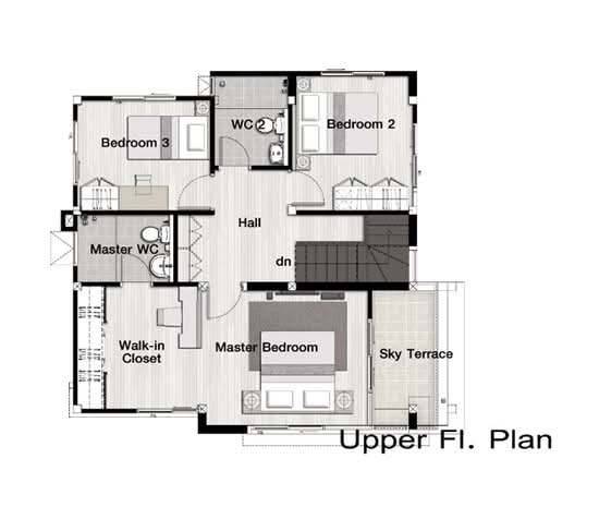 Perfect Place Ramkhamhaeng-Suvannabhumi 2 : เพอร์เฟค เพลส รามคำแหง-สุวรรณภูมิ 2 - Floor Plan