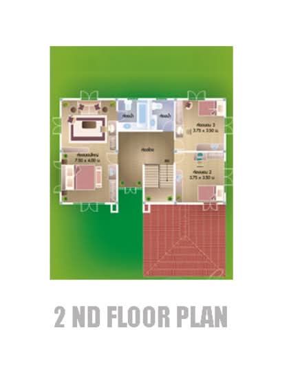K.C. Wongwanramintra : เค.ซี. วงแหวนรามอินทรา - Floor Plan