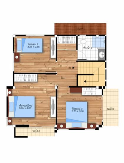K.C. Wongwanramintra : เค.ซี. วงแหวนรามอินทรา - Floor Plan