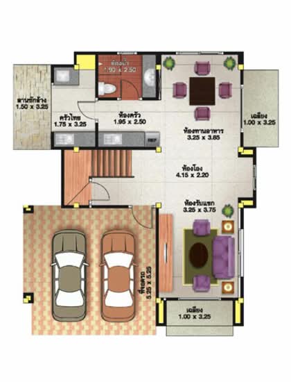 K.C. Wongwanramintra : เค.ซี. วงแหวนรามอินทรา - Floor Plan