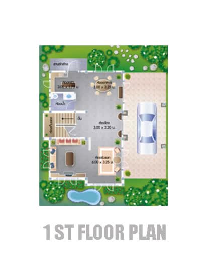 K.C. Garden Home - Floor Plan