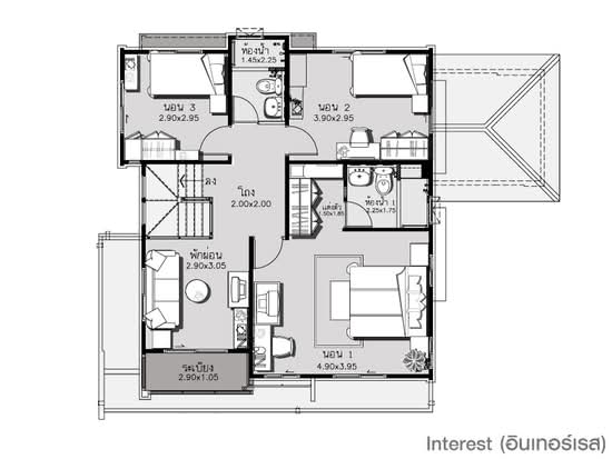 Sivalee Bangna : บ้านสีวลี บางนา - Floor Plan