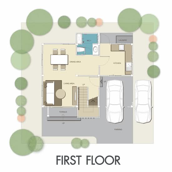 Baan Burirom Rangsit – Klong 4 - Floor Plan