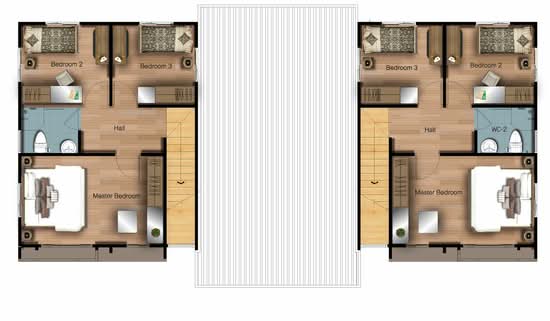 Baan Burirom Rangsit – Klong 4 - Floor Plan