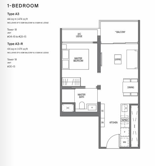 Midtown Modern - Floor Plan