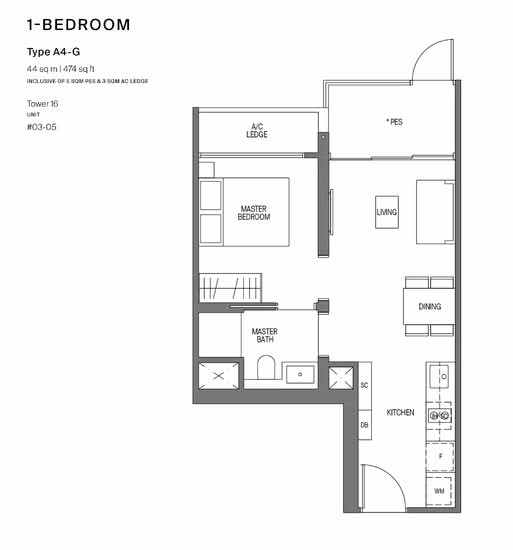 Midtown Modern - Floor Plan
