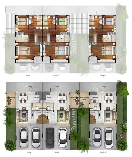 Natura Sukhumvit – Praksa : เนเชอร่า สุขุมวิท – แพรกษา - Floor Plan