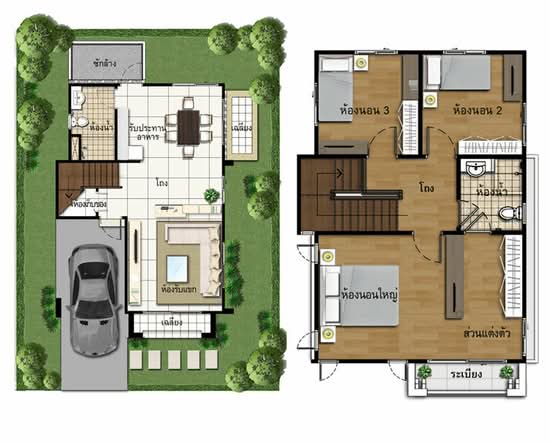 Natura Sukhumvit – Praksa : เนเชอร่า สุขุมวิท – แพรกษา - Floor Plan
