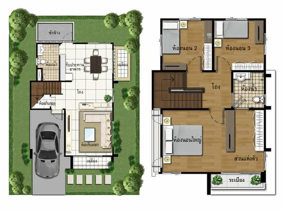 Natura Sukhumvit – Praksa : เนเชอร่า สุขุมวิท – แพรกษา - Floor Plan