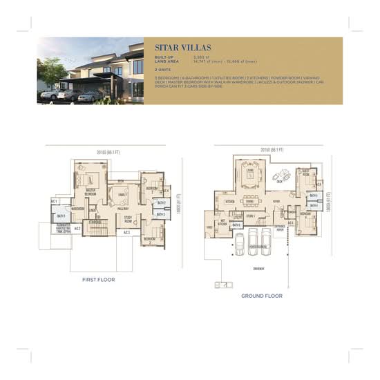 Sebayu Hill Villas @ Bandar Seri Putra - Floor Plan - iProperty.com.my